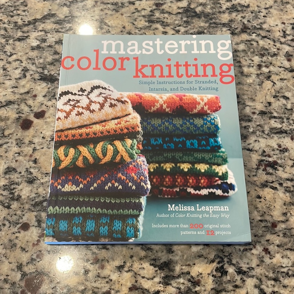 Mastering color knitting book
